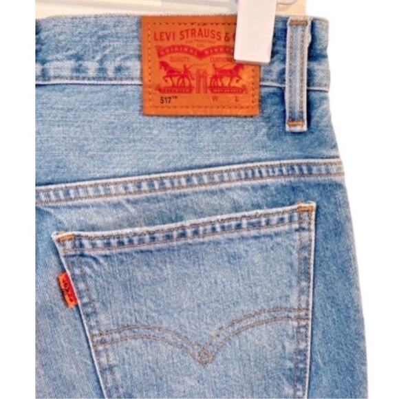 Levi's 517 Cropped Bootcut Reissued Jeans Size 26 - Picture 6 of 9